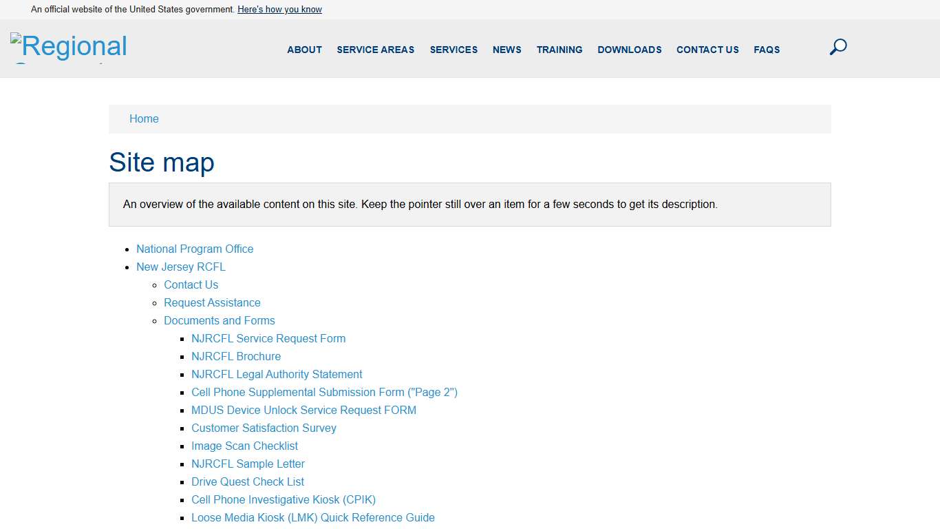 Regional Computer Forensics Laboratory